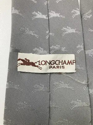 LONGCHAMP/ネクタイ/ファッション雑貨/グレー