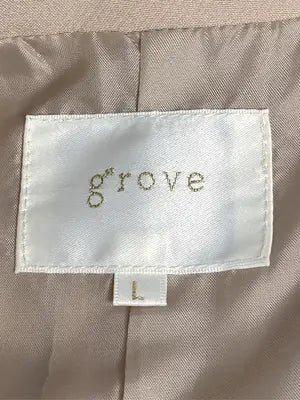 grove/グローブ/ベスト/トップス/ベージュ/L