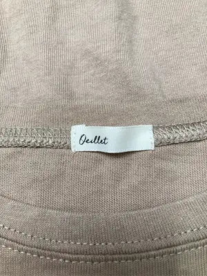 oeillet/Tシャツ/カットソー/トップス/ブラウン/M