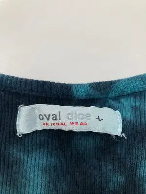 OVAL DICE/タンクトップ/トップス/ブルー/L
