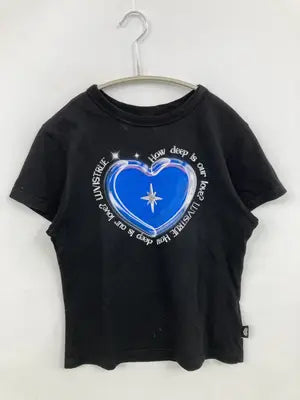 LUVISTRUE/Tシャツ/カットソー/トップス/ブラック/FREE