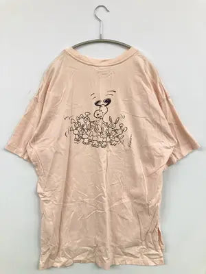 UNIQLO/ユニクロ/Tシャツ/カットソー/トップス/ピンク/L