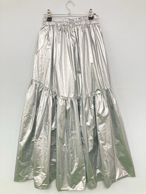 スカート/スカート/シルバー/M