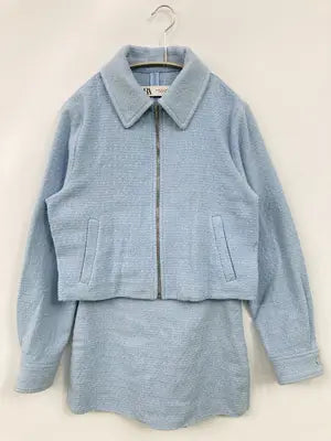 ZARA/ザラ/セットアップ/ジャケット/アウター/スカイブルー/XS