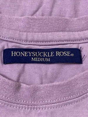 HONEYSUCKLE ROSE/ハニーサックルローズ/Tシャツ/カットソー/トップス/パープル/MEDIUM
