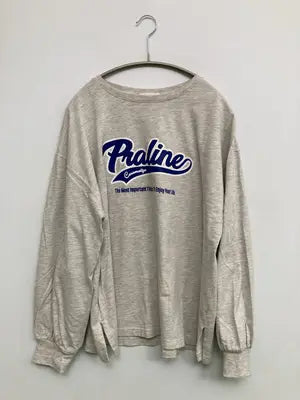 nemne/ネンネ/Tシャツ/カットソー/トップス/グレー/F