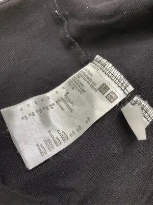 UNIQLO/ユニクロ/Tシャツ/カットソー/トップス/ブラック/XL