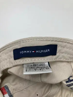 TOMMY HILFIGER/トミーヒルフィガー/キャップ/帽子/ベージュ