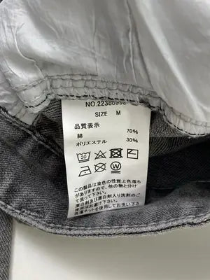 ROGER AND RAW/ロジャーアンドロウ/デニムパンツ/パンツ/グレー/M