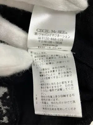 CECIL McBEE/セシルマクビー/カーディガン/ボレロ/トップス/ブラック/M