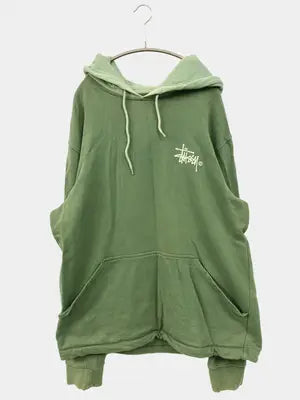 stussy/ステューシー/パーカー/トップス/ライトグリーン/XL