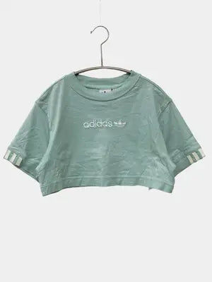 adidas/アディダス/Tシャツ/カットソー/トップス/グリーン/XS