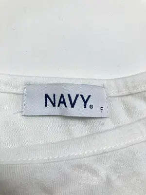 NAVY/ネイビー/タンクトップ/トップス/ホワイト/FREE