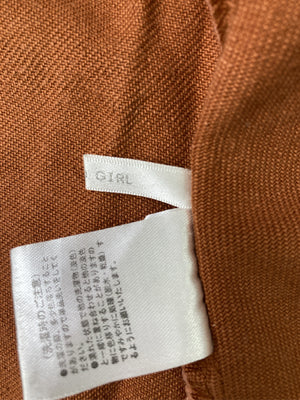 RETRO GIRL/レトロガール/サロペット/オーバーオール/オールインワン・サロペット/ブラウン/F