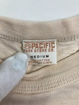 PACIFIC/Tシャツ/カットソー/トップス/ベージュ/MEDIUM