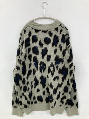 RE730/アールイーセブンサーティー/ニット/セーター/トップス/グレー/L