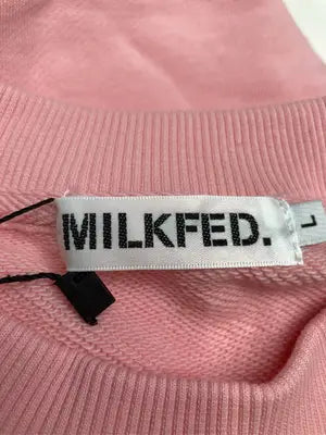 MILK FED./ミルクフェド/スウェット/トップス/ピンク/L