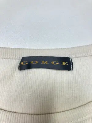 GORGE/ジョージ/Tシャツ/カットソー/トップス/アイボリー/F