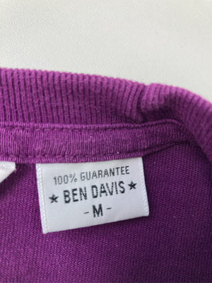 BEN DAVIS/ベンデイビス/Tシャツ/カットソー/トップス/パープル/M