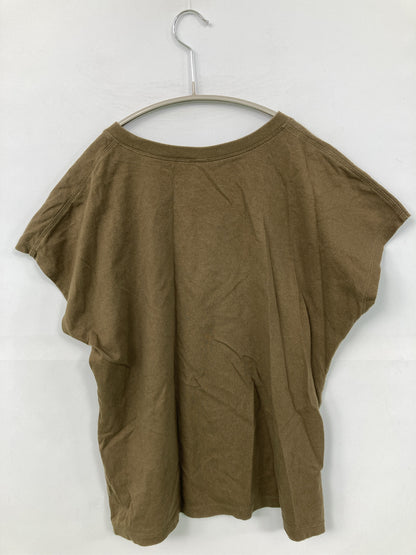 UNIQLO/ユニクロ/Tシャツ/カットソー/トップス/カーキ/M