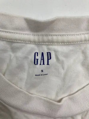 GAP/ギャップ/Tシャツ/カットソー/トップス/ホワイト/S