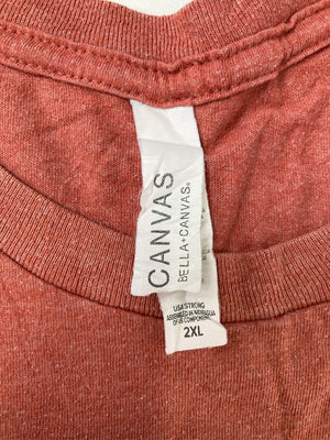 CANVAS/キャンバス/Tシャツ/カットソー/トップス/オレンジ/2XL