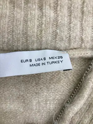 ZARA/ザラ/ニット/セーター/トップス/ベージュ/EUR S/USA S/MEX 26