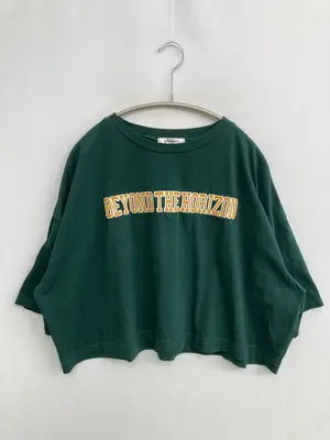 gleam/グリーム/Tシャツ/カットソー/トップス/グリーン/F