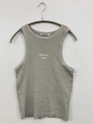 ZARA/ザラ/タンクトップ/トップス/グレー/L