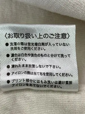 ALL ORDINARIES/Tシャツ/カットソー/トップス/アイボリー/XS