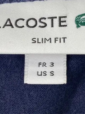 LACOSTE/ラコステ/Tシャツ/カットソー/トップス/ネイビー/US S