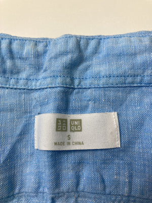 UNIQLO/ユニクロ/シャツ/ブラウス/トップス/スカイブルー/S
