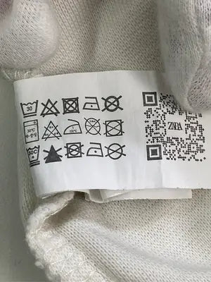 ZARA/ザラ/Tシャツ/カットソー/トップス/ホワイト/USA M