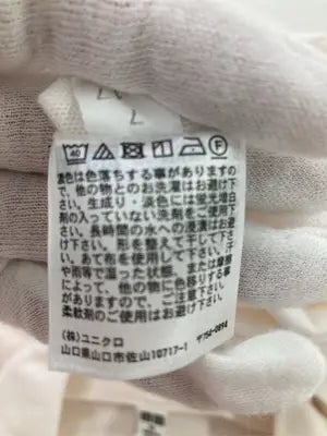 UNIQLO/ユニクロ/Tシャツ/カットソー/トップス/ホワイト/XL
