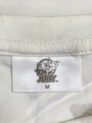 TOM and JERRY/トムアンドジェリー/Tシャツ/カットソー/トップス/ホワイト/M