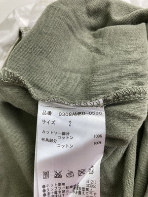 sly/スライ/Tシャツ/カットソー/トップス/カーキ/2