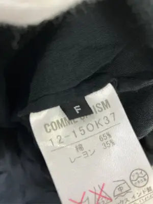 COMME CA ISM/コムサイズム/チュニック/ワンピース/ドレス/ブラック/F