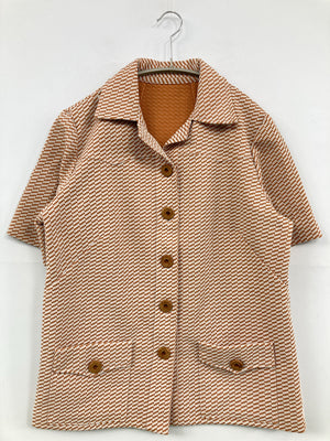 シャツ/ブラウス/トップス/オレンジ