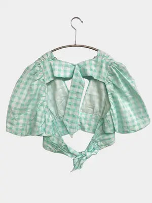 ZARA/ザラ/シャツ/ブラウス/トップス/ライトグリーン/S