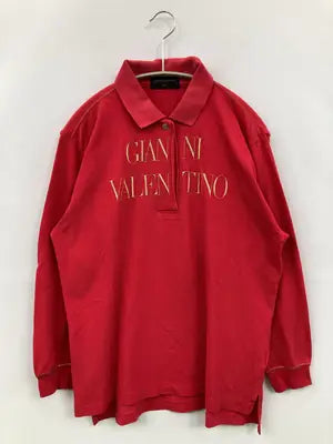 GIANNI VALENTINO/ジャンニバレンチノ/ポロシャツ/トップス/レッド