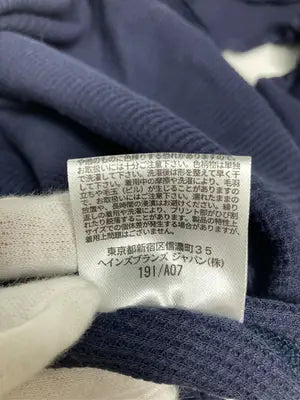 Hanes/ヘインズ/Tシャツ/カットソー/トップス/ネイビー/F