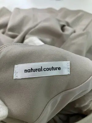 natural couture/ナチュラルクチュール/ワンピース/ワンピース/ドレス/ベージュ/M