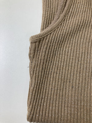 Coolwear/タンクトップ/トップス/ベージュ