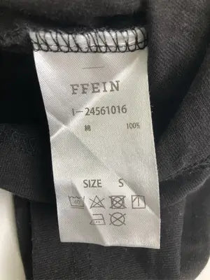 Ffein/Tシャツ/カットソー/トップス/ブラック/S