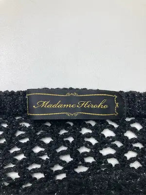 Madame Hirako/ニット/セーター/トップス/ブラック/M