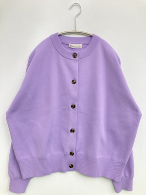 Kate ecru/カーディガン/ボレロ/トップス/パープル/LL