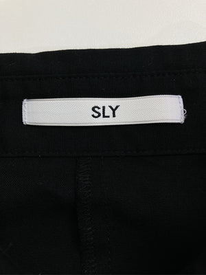 SLY/スライ/シャツワンピース/ワンピース/ドレス/ブラック/1