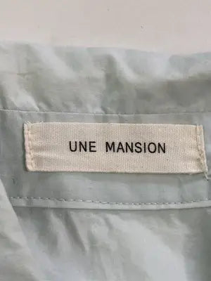UNE MANSION/ウメマンション/シャツ/ブラウス/トップス/ライトグリーン/F