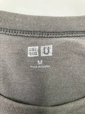 UNIQLO U/ユニクロユー/Tシャツ/カットソー/トップス/グレー/M
