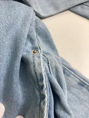 ZARA/ザラ/デニムパンツ/パンツ/スカイブルー/EUR 32/USA 0/MEX 22